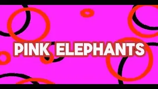 PINK ELPEHANTS - FT Watership Down - ANIMATION MEME (TW BRIGHT COLORS)