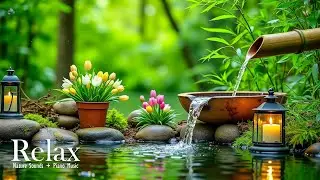 Relaxing Piano + Water Sounds 🌿 Deep Relaxation, Stress Relief & Inner Peace | Calm Mind & Body