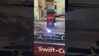 Used Swift-cut 3000 plasma cutting table