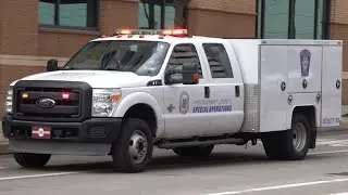 Montgomery County Urban Search & Rescue Team Utility 20 Responding 2/23/22