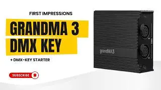 First Impression: Grand MA DMX Key & DMX Starter USB Interface