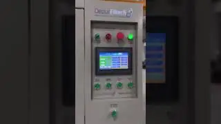 Automatic Snap band machine for filter bag #filterbag #manufacturing