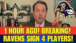 💥🥳 NFL'S TOP SIGNING!!! FRONT OFFICE ANNOUNCES TODAY!! RAVENS NEWS TODAY! Ravens News