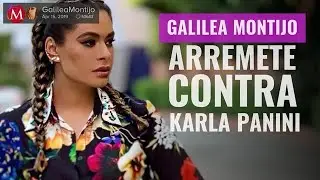 Habiendo tantos hombres Galilea Montijo arremete contra Karla Panini en 'Hoy'