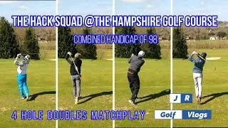 The Hampshire Golf Club Doubes Match play Me and Lewis vs Kev Liam