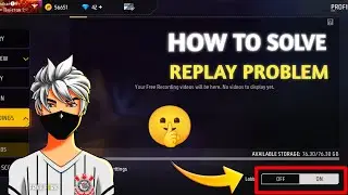 current device does not support this feature in ff solve 2023 | Free fire replay system not working
