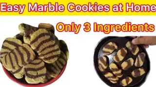 Shaam Ki Chaye ko Bnayn Khaas Bakery Style Khasta Marble Cookies by Five Star Kitchen 
