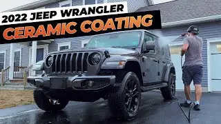 [Making a 2022 Jeep Wrangler shine like a diamond] Full Detail and Ceramic Coating | Alfred Auto Spa