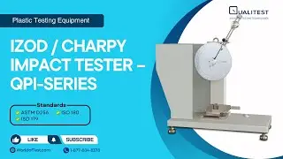 Charpy & Izod Pendulum Impact Tester for Plastics &ndash; QPI Series | Qualitest USA