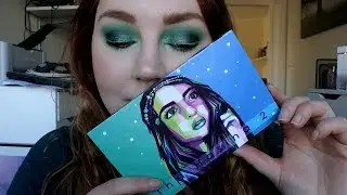 MONOCHROMATIC GREEN WITH BLUSHTRIBE HASINA 2 PALETTE!