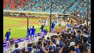 2025.10.22 플레이오프 4차전 역전승 이후에 아파트💙🦁#삼성라이온즈 #블루존💙 #라팍⚾️ #트윙클 #아파트야구