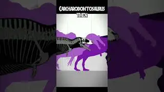 Carcharodontosaurus Buff 💀 - now and then Edit #shorts #dinosaur #jurassicpark #jurassicworld