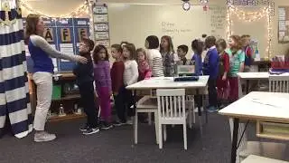 Lining up students