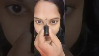 bindi design for eyeliner #bindidesign #shortvideo #bindi #shorts #design #viralvideo #bindidesign