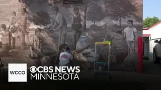Iconic St. Paul mural being restored by original artists nearly 40 years later