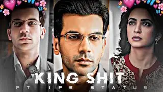 KING SHIT F.T RAJKUMAR RAO || IAS EDIT || IAS STATUS || UPSC STATUS || AMIT EDITZ