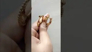 Chand Bali Gold Earrings #UniqueArts