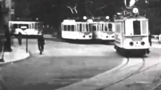 Trams in Arnhem in  1940