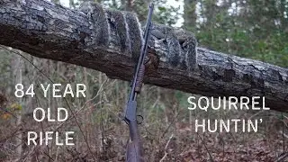 Squirrel Hunting with an 84 YEAR OLD RIFLE - APS