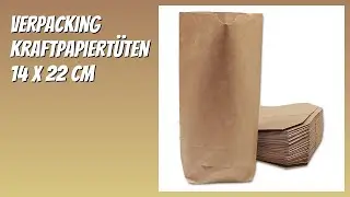 BEWERTUNG (2025): verpacking Kraftpapiert&uuml;ten 14 x 22 cm. Infos