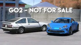 Toyota AE86 vs Alpine A110 Touge Battle Assetto Corsa Cinematic