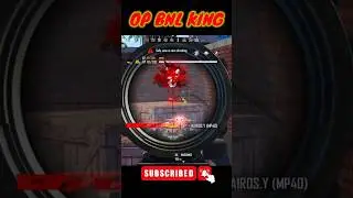 FREE FIRE OP BNL KING #bnl #freefire #shorts