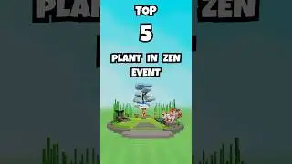 GROW A GARDEN ROBLOX TOP 5 PLANTS FOR ZEN EVENT #shorts #roblox #gag #growagarden #viral #gaming
