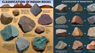 Classification of Indian Rocks Archean Rocks|Dharwar Rocks|Cuddappah & Vindhyan Rocks| Geography