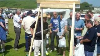 Window Cleaning with Willie Erken at the tradeshow in Dorset (wagtail)