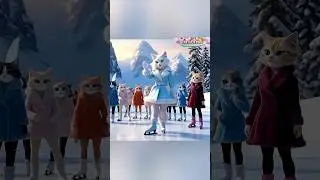 Jealousy Turns Deadly: Cat&rsquo;s Revenge in Ice Skating Sabotage! 😡❄️ | Shocking Animation#cat #catstory