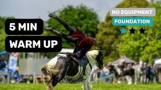 5 MIN Warm up for Trick Riders / No Equipment