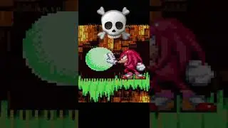 💀 SONIC VS KNUCKLES  #sonic #shorts