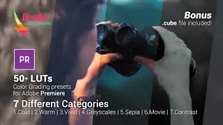 50 CINEMATIC ADOBE PREMIERE LOOK - LUTs Color Grading Presets - DOWNLOAD LINK