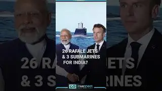 India France Defence Deal for 26 Rafale Jets & 3 submarines #news #shorts #short #reels
