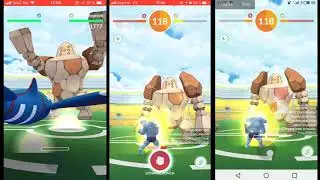 4 Man Regirock Raid with Zap Cannon (cloudy)