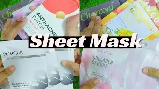 Best Sheet Masks for Glowing Skin|Trying Viral Sheet Masks|.🌿 Budget-Friendly Sheet Masks