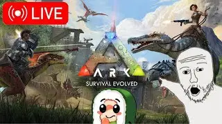 Live🔴 playing ark alone bc I have no friends