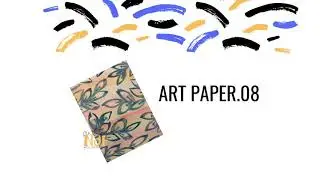 Creating Art Papers 08 with Art by NJF/ Nicole J Fitzgerald LLC #art #artist