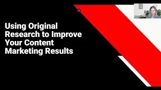 Using Original Research to Improve Your Content Marketing Results (Becky Lawlor)
