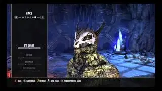 Elder Scrolls Online:SpineTail:Argonian Character Creation