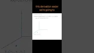 Derive Distance Formula in 3D