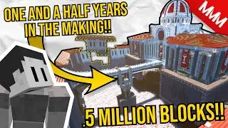 This Minecraft Build Took 1.5 YEARS TO MAKE !! | Wavetech SMP