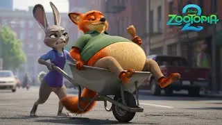 Nick Wilde Has Gone Crazy! He Ate the Food of the Whole World. Zootopia 2 Fan Story