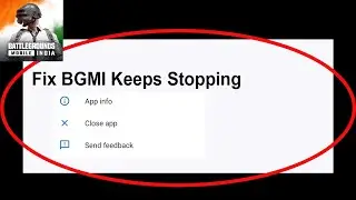 Fix BGMI Keeps Stopping | BGMI Crash Issue | Kick The Buddy 2| PSA 24