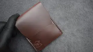 Handmade Leather Flap Wallet | Premium Vegetable Tanned Leather | Made in India