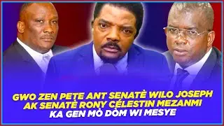 GWO ZEN PETE ANT SENATÈ WILO JOSEPH AK SENATÈ RONY CÉLESTIN MEZANMI !