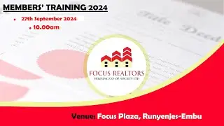 FOCUS REALTORS HOUSING CO-OP SOCIETY | MEMBERS' EDUCATION DAY 2024 | 27-09-2024 | FOCUS PLAZA