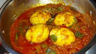 ఒకసారి  కోడిగుడ్డు టమాట మసాలా కర్రీ ని ఇలా చేసి రుచి చూడండి నోటికి కారంగా  భలే రుచిగా👌 🥚 🍅 masala 😋👌