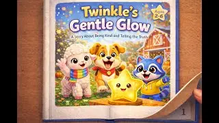 Twinkle's Gentle Glow: SparkleSparkle Star Day & Spreading Kindness | #toddlerlearning #story