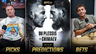 UFC 319: Du Plessis vs Chimaev | Main Card Breakdown and Predictions